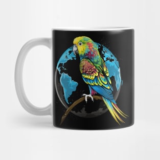 Parakeet Earth Day Mug